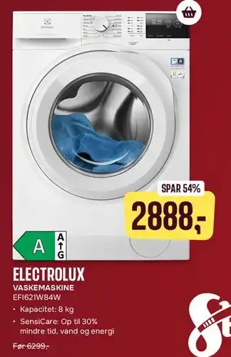 Skousen Electrolux vaskemaskine tilbud