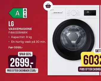 Skousen LG VASKEMASKINE tilbud
