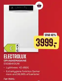 Skousen ELECTROLUX OPVASKEMASKINE tilbud