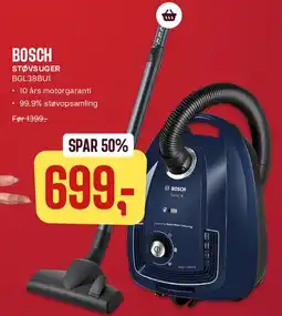 Skousen Bosch støvsuger tilbud