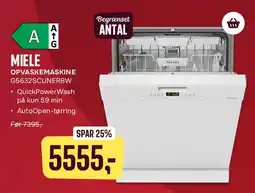 Skousen MIELE OPVASKEMASKINE tilbud