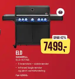 Skousen ELD GASGRILL tilbud