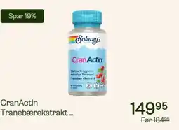 Helsam CranActin tilbud