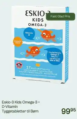 Helsam Eskio-3 Kids Omega-3 + D-Vitamin tilbud