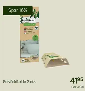 Helsam Sølvfiskfælde 2 stk tilbud