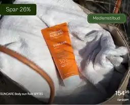 Helsam SUNCARE Body sun fluid SPF 30 tilbud