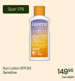 Helsam Sun Lotion SPF30 Sensitive tilbud