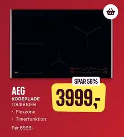 Skousen AEG KOGEPLADE TI84IB10FB tilbud
