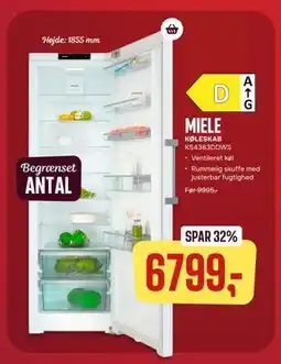 Skousen KØLESKAB tilbud