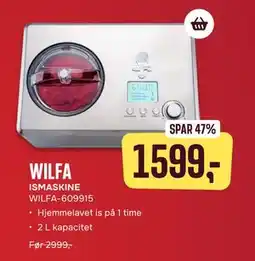 Skousen WILFA ISMASKINE WILFA-609915 tilbud