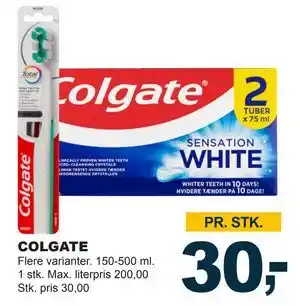 Let-Køb COLGATE tilbud