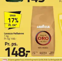 Fleggaard Lavazza Helbønne tilbud