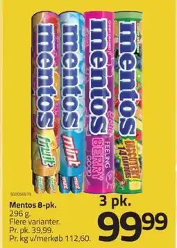 Fleggaard Mentos 8-pk. tilbud