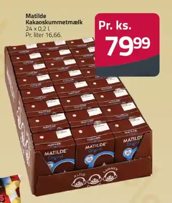 Fleggaard Matilde Kakaoskummetmælk tilbud