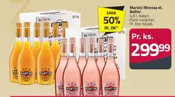 Fleggaard Martini Mimosa el. Bellini tilbud