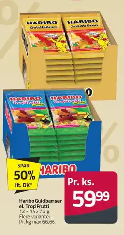 Fleggaard Haribo Guldbamser tilbud