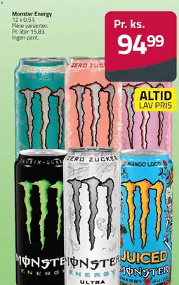 Fleggaard Monster Energy tilbud