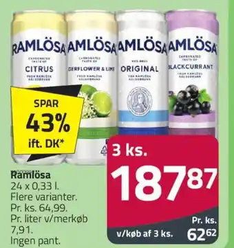 Fleggaard Ramlösa tilbud