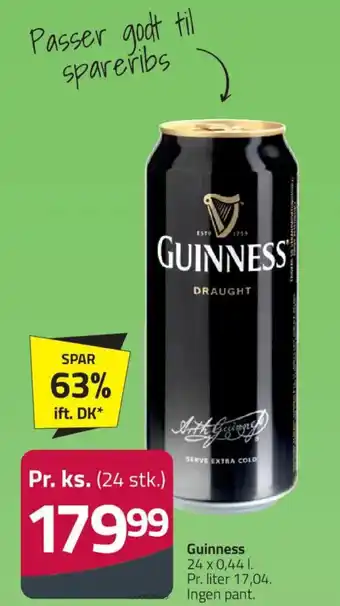 Fleggaard Guinness tilbud