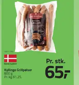 Fleggaard Kyllinge Grillpølser tilbud