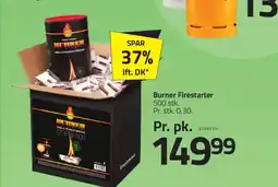 Fleggaard Burner Firestarter 500 stk. tilbud