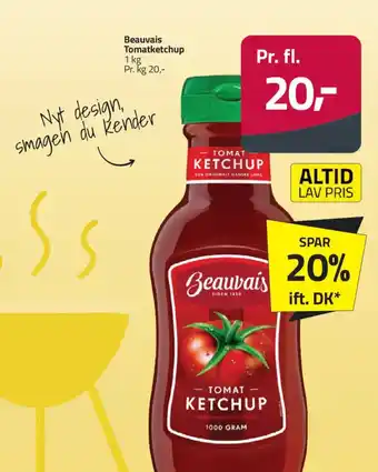 Fleggaard Beauvais Tomatketchup tilbud