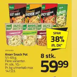 Fleggaard Knorr Snack Pot 51-69 g. tilbud