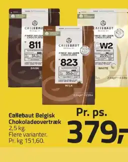 Fleggaard Callebaut Belgisk Chokoladeovertræk tilbud