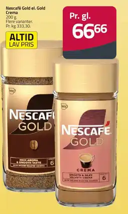 Fleggaard Nescafé Gold el. Gold Crema tilbud