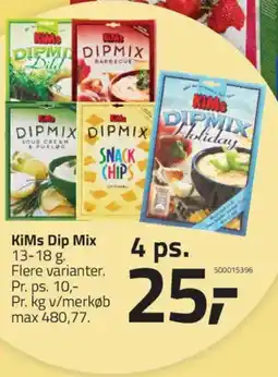 Fleggaard KiMs Dip Mix tilbud