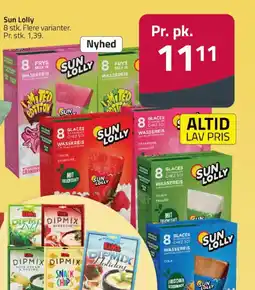 Fleggaard Sun lolly tilbud