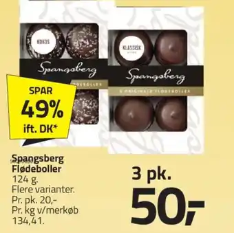 Fleggaard Spangsberg Flødeboller tilbud
