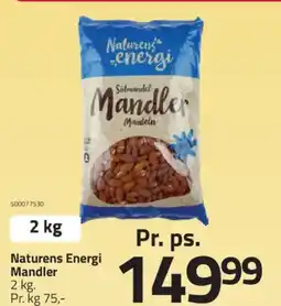 Fleggaard Naturens Energi Mandler tilbud