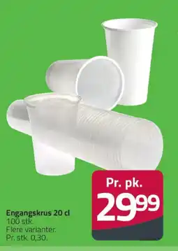 Fleggaard Engangskrus tilbud