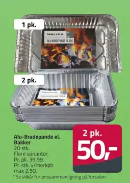 Fleggaard Alu-Bradepande el. Bakker tilbud