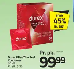 Fleggaard Durex Ultra Thin Feel Kondomer tilbud