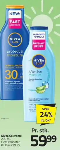Fleggaard Nivea Solcreme tilbud