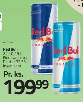 Fleggaard Red Bull tilbud