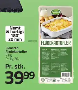 Fleggaard Flensted Flødekartofler tilbud