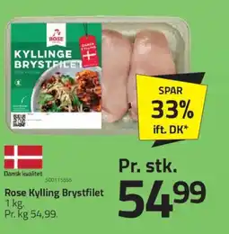 Fleggaard Rose Kylling Brystfilet tilbud