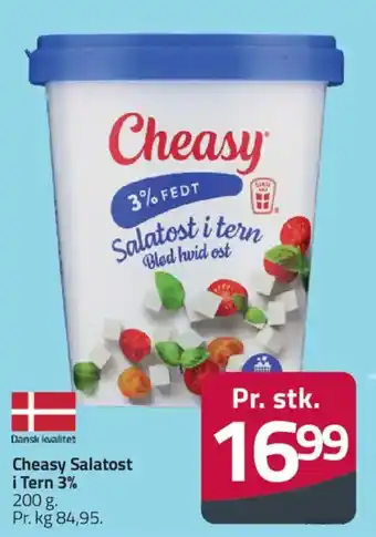 Fleggaard Cheasy Salatost i Tern 3% tilbud