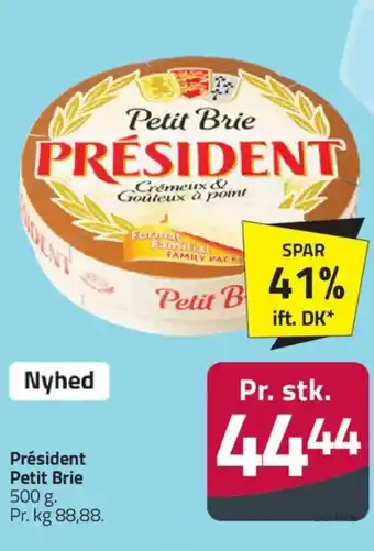 Fleggaard Président Petit Brie tilbud