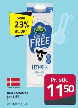 Fleggaard Arla Lactofree Let 1,5% tilbud