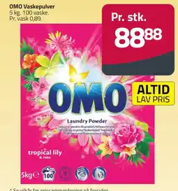 Fleggaard OMO Vaskepulver tilbud