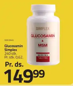 Fleggaard Glucosamin Simplex tilbud