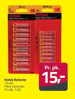 Fleggaard Kodak Batterier tilbud