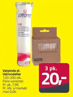Fleggaard Vatpinde el. Vatrondeller tilbud