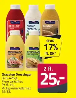 Fleggaard Graasten Dressinger tilbud