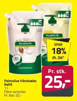 Fleggaard Palmolive Håndsæbe Refill tilbud