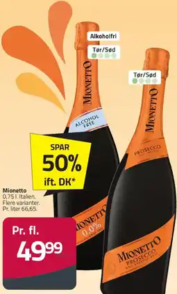 Fleggaard Mionetto tilbud